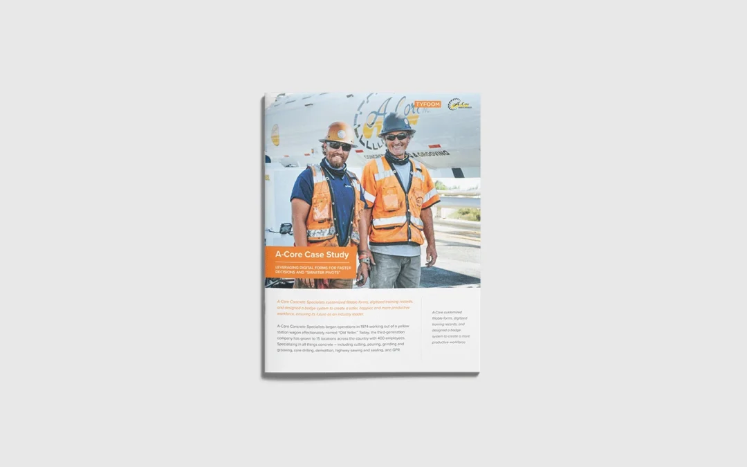 Case Study Download: A-Core Concrete Leveraging Digital Forms