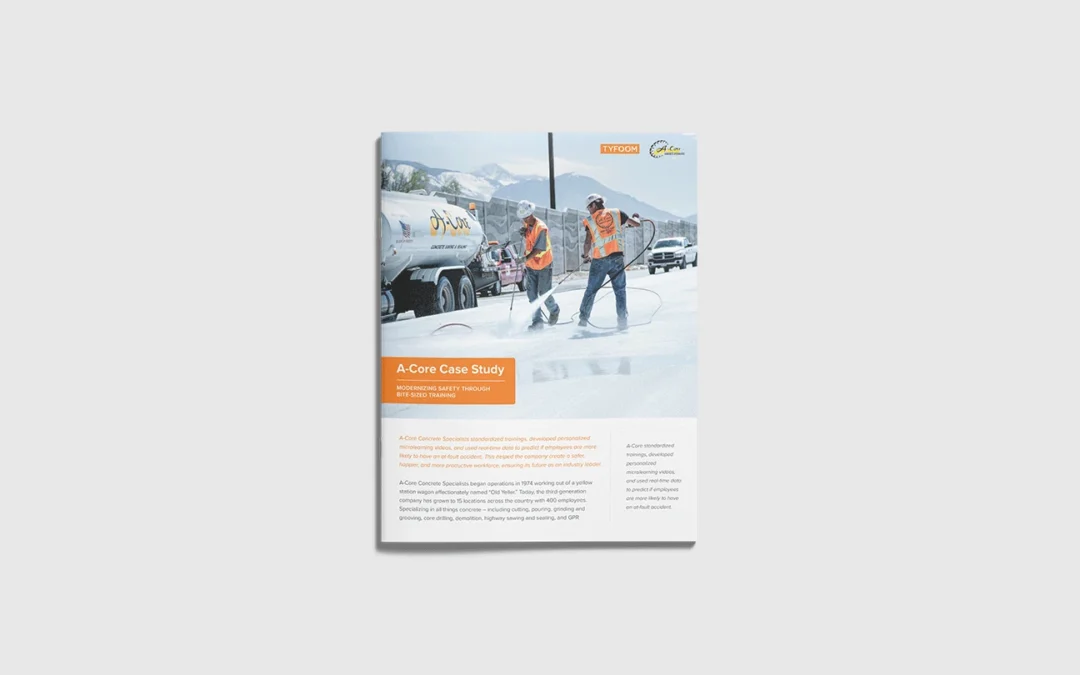 Case Study Download: A-Core Concrete Modernizing Safety