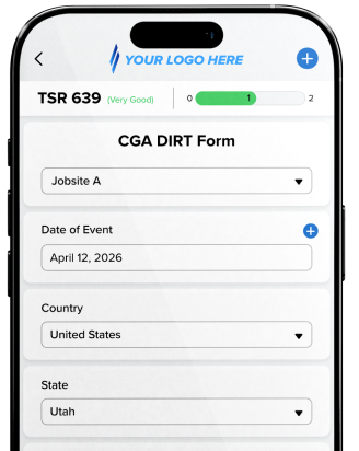DIRT form on mobile