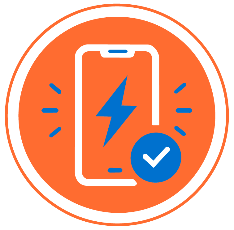 Mobile engagement icon